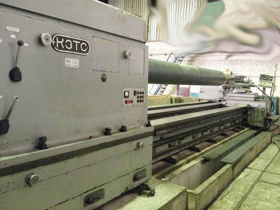 Загальний вигляд токарно-гвинторізного верстата 1А665 1А665 Загальний вигляд токарно-гвинторізного верстата